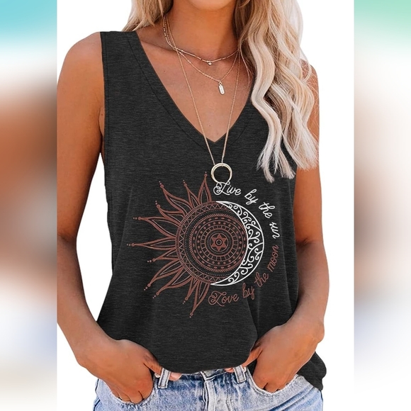 Amazon Tops - 🟣Vneck tank top